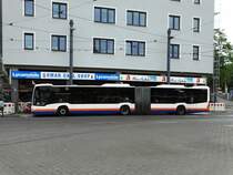 ESWE Verkehr Citaro 2 G Wagen 138 am 11.06.16 in Mainz Hbf