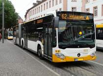 MVG Mercedes Benz Citaro C2 G Wagen 903 am 11.06.16 in Mainz