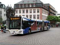 MVG Mercedes Benz Citaro C2 G Wagen 781 am 11.06.16 in Mainz