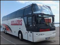 Neoplan Cityliner von Kellers aus Deutschland im Stadthafen Sassnitz am 06.06.2014