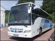 Mercedes Tourismo von Reese Reisen aus Deutschland im Stadthafen Sassnitz am 08.06.2014