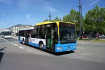 Stadtbus Chemnitz / CVAG Chemnitz: Mercedes-Benz Citaro Facelift der Chemnitzer Verkehrs-AG (CVAG) - Wagen 75, aufgenommen im Juni 2016 am Hauptbahnhof in Chemnitz.