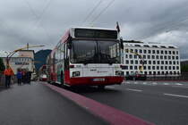 GE112 M16 208 bei der Abschiedsfahrt der Hochflur O.Busse. 12.06.2016.
