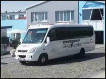 Irisbus Sunrise von BoyTours aus Deutschland im Stadthafen Sassnitz am 09.06.2014