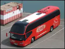 Neoplan Cityliner von URB aus Deutschland im Stadthafen Sassnitz am 09.06.2014