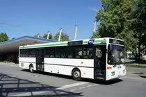 Bus Chemnitz: Mercedes-Benz O 407 der RVE (Regionalverkehr Erzgebirge GmbH), aufgenommen im Juni 2016 am Omnibusbahnhof in Chemnitz.