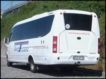 Irisbus Sunrise von BoyTours aus Deutschland im Stadthafen Sassnitz am 09.06.2014