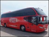 Neoplan Cityliner von URB aus Deutschland im Stadthafen Sassnitz am 09.06.2014