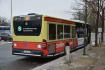 Am 16.01.2016 fährt P-AV 529 (Mercedes Benz Citaro Facelift) für die  Grüne Woche 2016  Shuttle Verkehr zwischen Messe (ICC) und Olympischer Platz.
