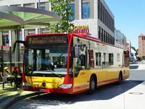 HSB Mercedes Benz Citaro 1 Facelift am 23.06.16 in Hanau Freiheitsplatz