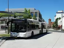 Südhessen Bus MAN Lions City am 23.06.16 auf der Linie 560 in Hanau Freiheitsplatz