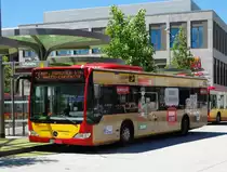 HSB Mercedes Benz Citaro 1 Facelift am 23.06.16 in Hanau Freiheitsplatz