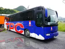 tpc - Irisbus Iliade  VD 1076 abgestellt im Depot/Werkstätte Areal anlässlich des Abschiedfest der alten Bahn Fahrzeuge der AOMC am 19.06.0216