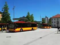 HSB Mercedes Benz Citaro 1 Facelift und Citaro 1 Wagen 42  am 23.06.16 in Hanau Freiheitsplatz