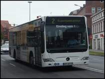 Mercedes Citaro II der Stadtwerke Stralsund in Stralsund am 10.06.2014