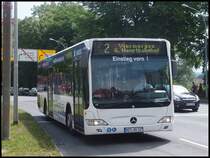 Mercedes Citaro II der Stadtwerke Stralsund in Stralsund am 10.06.2014
