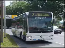 Mercedes Citaro II der Stadtwerke Stralsund in Stralsund am 10.06.2014