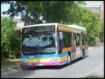 Mercedes Citaro II der Kraftverkehrsgesellschaft mbH Ribnitz-Damgarten in Stralsund am 10.06.2014