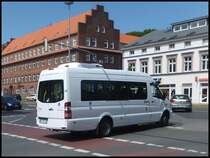 Mercedes Sprinter der Stadtwerke Stralsund in Stralsund am 10.06.2014