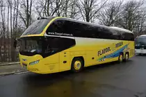 Am 16.01.2016 steht NWM-UB 588 in der Jesse-Owens-Allee. Aufgenommen wurde ein Neoplan Cityliner (Flaegel - Reisen).
