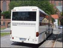 Mercedes Integro der Kraftverkehrsgesellschaft mbH Ribnitz-Damgarten in Stralsund am 10.06.2014