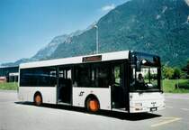 AAGU Altdorf Nr. 55/UR 9329 MAN (Occasion) am 16. Juli 2008 Altdorf, Bahnhof