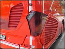 Heckleuchten des Setra 515 HD von Arzt aus Deutschland in Stralsund am 10.06.2014