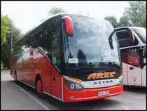 Setra 515 HD von Arzt aus Deutschland in Stralsund am 10.06.2014