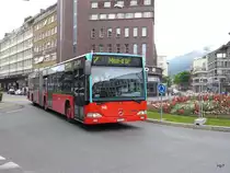 VB Biel - Mercedes Citaro Nr.146  BE 572146 unterwegs auf der Linie 7 in der Stadt Biel am 19.06.2016