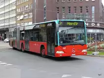VB Biel - Mercedes Citaro Nr.147  BE 572147 unterwegs auf der Linie 7 in der Stadt Biel am 19.06.2016