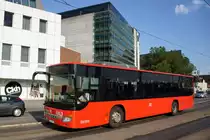 Bus Ulm: Setra S 415 NF von DB ZugBus Regionalverkehr Alb-Bodensee GmbH (RAB), aufgenommen im Juni 2016 am Hauptbahnhof in Ulm. 