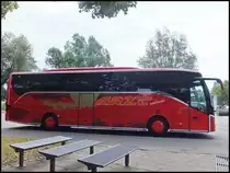 Setra 515 HD von Arzt aus Deutschland in Stralsund am 10.06.2014