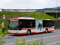 AAGS - Mercedes Citaro  Nr.28  SZ  22328 bei der Haltestelle beim Bahnhof Biberbrugg am 26.06.2016