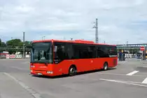 Bus Ulm: Irisbus Crossway LE von DB ZugBus Regionalverkehr Alb-Bodensee GmbH (RAB), aufgenommen im Juni 2016 am Hauptbahnhof in Ulm. 