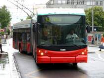 VB Biel - Hess-Swisstrolleybus BGT-N2C Nr.51 unterwegs auf der Linie 4 am 06.07.2008