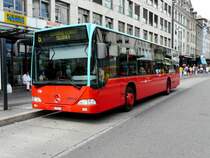 VB Biel - Mercedes Citaro Bus Nr.119 eingeteilt auf der Linie 6 unterwegs in Biel am 26.07.2008
