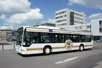 Bus Ulm: Mercedes-Benz Citaro von Omnibus Missel, aufgenommen im Juni 2016 am Hauptbahnhof in Ulm.