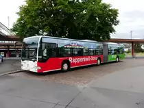 VZO - Mercedes Citaro Nr.53 ZH 634253 beim Bahnhof Wetzikon am 29.06.2016