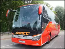 Setra 515 HD von Arzt aus Deutschland in Stralsund am 10.06.2014