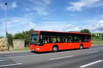 Bus Mainz: Mercedes-Benz Citaro der Südwest Mobil GmbH (Rhein-Nahe-Bus / ORN), aufgenommen im Juni 2016 in der Nähe der Haltestelle  Hochschule Mainz  in Mainz.