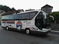 Neoplan D20 von Frey-Reisen aus Großköllnbach, Regen 08.07.2016