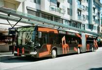 ZVB Zug Nr. 26/ZG 3376 Mercedes Citaro am 16. Juli 2008 Zug, Bahnhof (mit Vollwerbung fr Mbel Gallati)