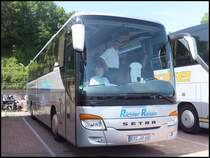 Setra 415 GT-HD von Richter Reisen aus Deutschland im Stadthafen Sassnitz am 10.06.2014