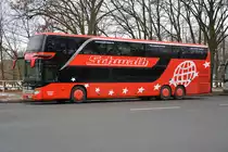 Am 16.01.2016 steht GI-DS 510 in der Passenheimer Straße. Aufgenommen wurde ein Setra S 431 DT (Schwalb Reisen).
