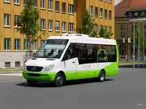 TransN - Mercedes Sprinter Nr.41 NE 143041 unterwegs auf der Linie 313 in La Chaux de Fonds am 09.07.2016