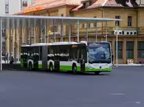 TransN - Mercedes Citaro Nr.364 NE 145364 unterwegs auf der Linie 302 in La Chaux de Fonds am 09.07.2016