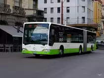 TransN - Mercedes Citaro Nr.644  NE 112244 unterwegs auf der Linie 301 in La Chaux de Fonds am 09.07.2016