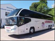 Neoplan Cityliner von Schumacher aus Deutschland im Stadthafen Sassnitz am 14.06.2014