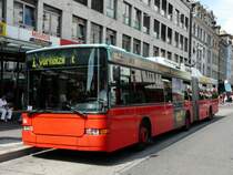 VB Biel - NAW-Hess Swisstrolleybus Nr.86 unterwegs auf der Linie 1 am 6.07.2008