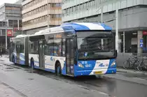 Van Hool AG300 4641 von GVU Utrecht aufgenommen 09.03.2013 am Bahnhof Utrecht Centraal